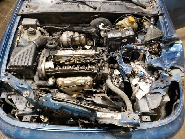 KLATA5264YB558188 - 2000 DAEWOO LANOS S Azul foto 11