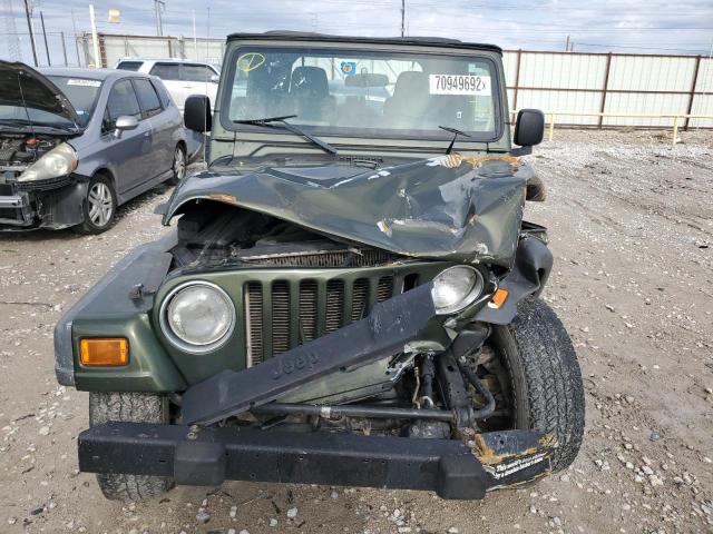 1J4FA39S86P778957 - 2006 JEEP WRANGLER X GREEN photo 5