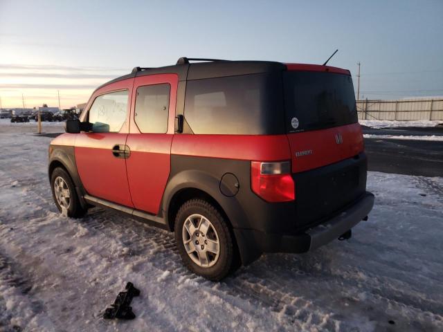 5J6YH28356L019568 - 2006 HONDA ELEMENT LX RED photo 2