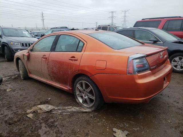 4A3AB76T67E036648 - 2007 MITSUBISHI GALANT RAL ORANGE photo 2