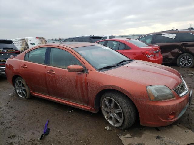 4A3AB76T67E036648 - 2007 MITSUBISHI GALANT RAL ORANGE photo 4