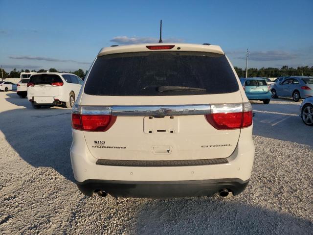 1C4SDHET4CC275663 - 2012 DODGE DURANGO CI WHITE photo 6