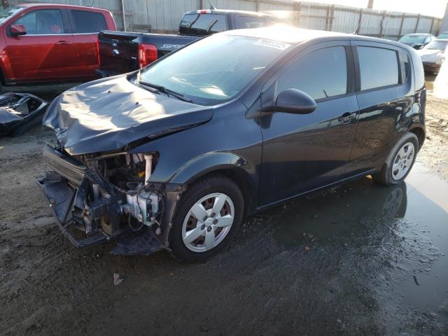1G1JA6SG9E4179985 - 2014 CHEVROLET SONIC LS GRAY photo 1