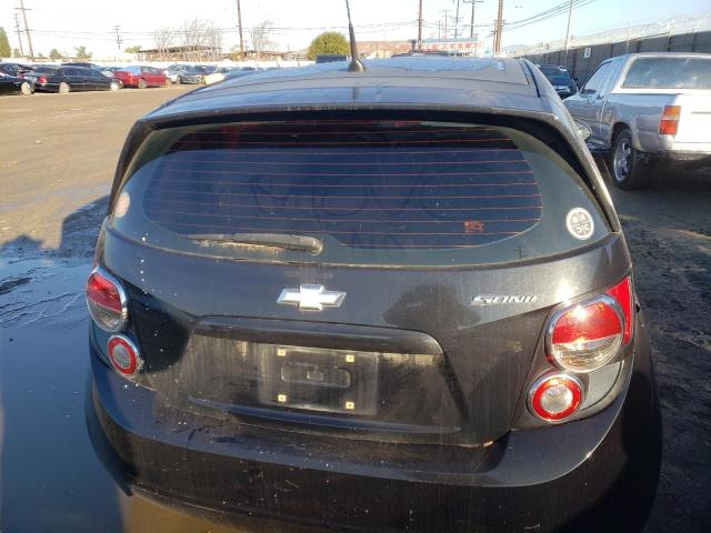 1G1JA6SG9E4179985 - 2014 CHEVROLET SONIC LS GRAY photo 6