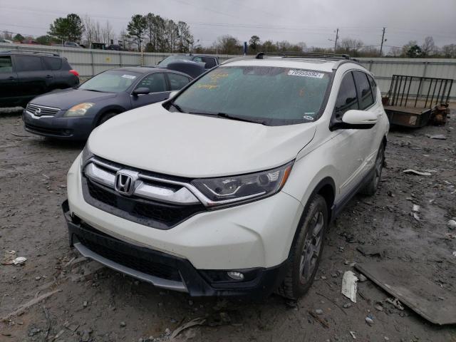 2HKRW1H80HH514581 - 2017 HONDA CR-V EXL WHITE photo 1