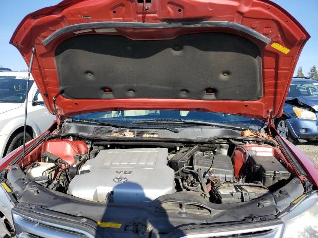 4T3BK11A99U009580 - 2009 TOYOTA VENZA RED photo 11