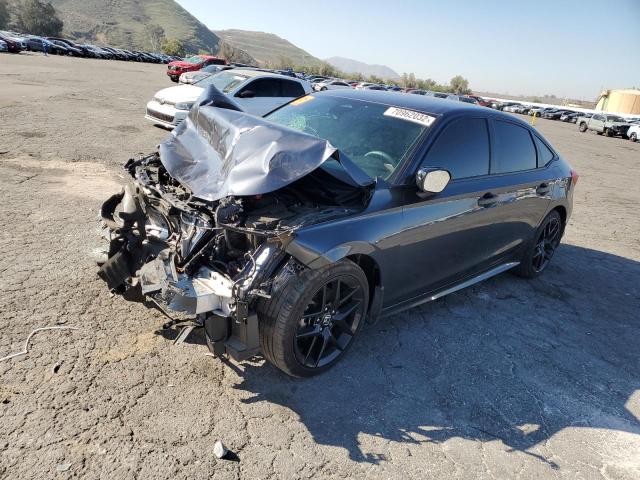 2HGFE2F58NH515939 - 2022 HONDA CIVIC SPOR GRAY photo 1