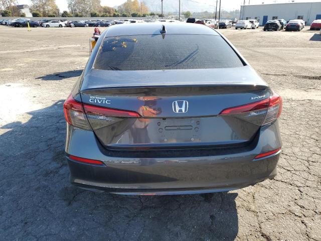 2HGFE2F58NH515939 - 2022 HONDA CIVIC SPOR GRAY photo 6