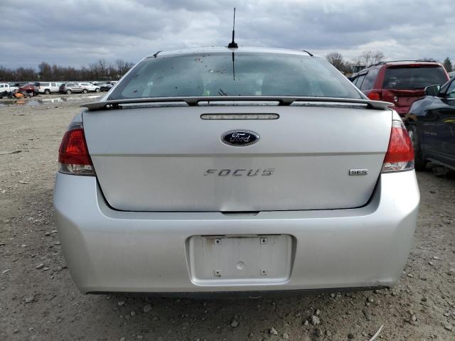 1FAHP3GN4AW252789 - 2010 FORD FOCUS SES SILVER photo 6