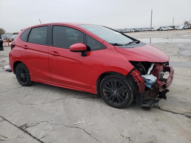 3HGGK5H63KM744546 - 2019 HONDA FIT SPORT RED photo 4