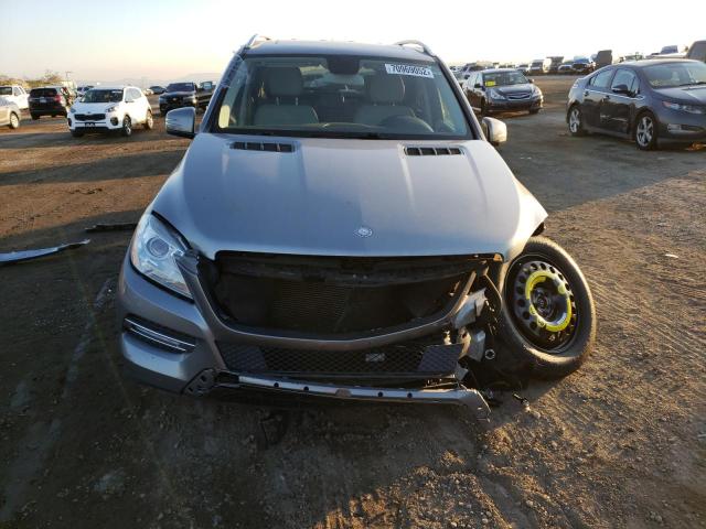 4JGDA5HB9CA030917 - 2012 MERCEDES-BENZ ML 350 4MA GRAY photo 5