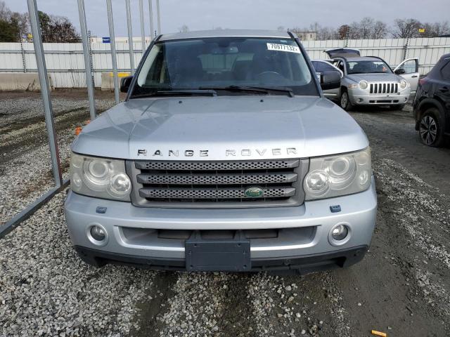 SALSK25499A199608 - 2009 LAND ROVER RANGE ROVE SILVER photo 5