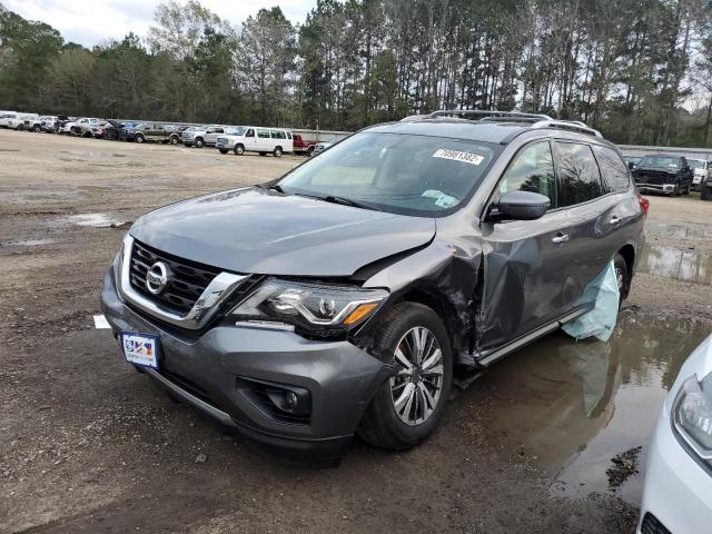 5N1DR2MN3JC669660 - 2018 NISSAN PATHFINDER SILVER photo 1