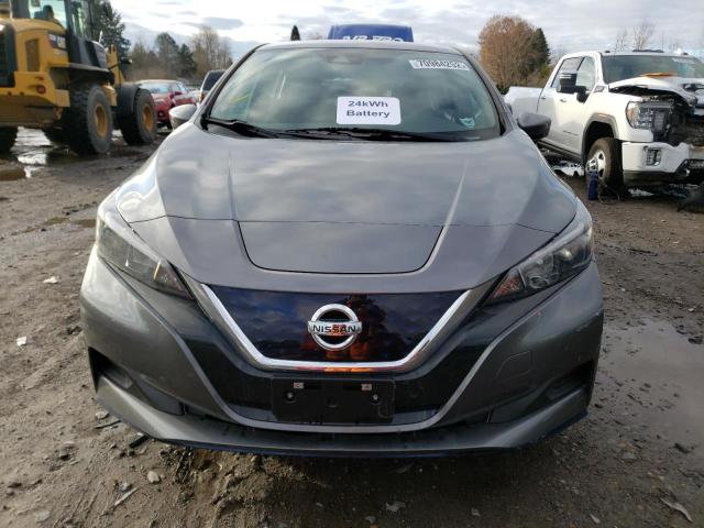 1N4BZ1BV0NC562442 - 2022 NISSAN LEAF S PLU GRAY photo 5