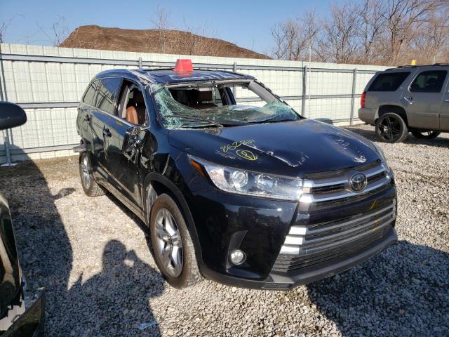 5TDDZRFH1JS862831 - 2018 TOYOTA HIGHLANDER GRAY photo 1