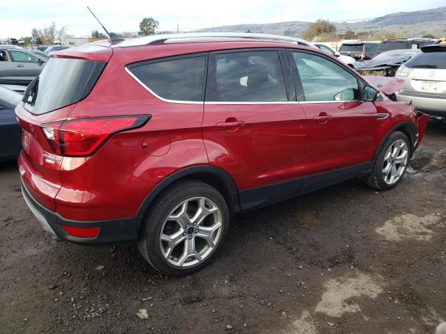 1FMCU9J91KUB77165 - 2019 FORD ESCAPE TIT RED photo 3