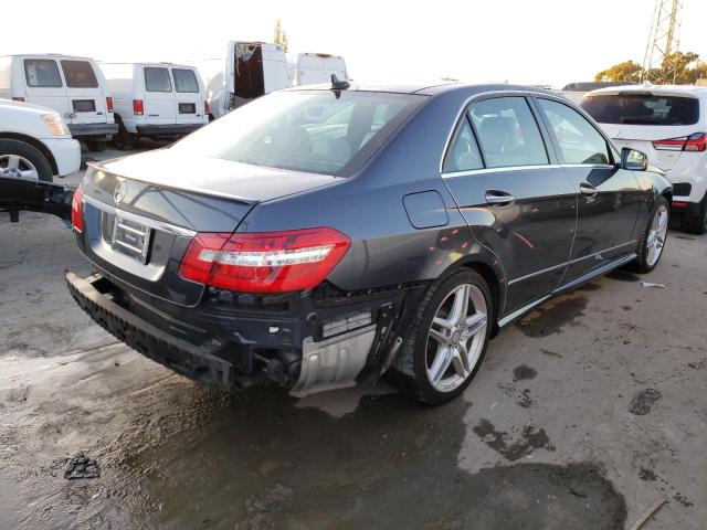 WDDHF5KB3DA693133 - 2013 MERCEDES-BENZ E 350 GRAY photo 3