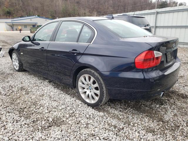 WBAVD53548A252576 - 2008 BMW 3 SERIES BLACK photo 2