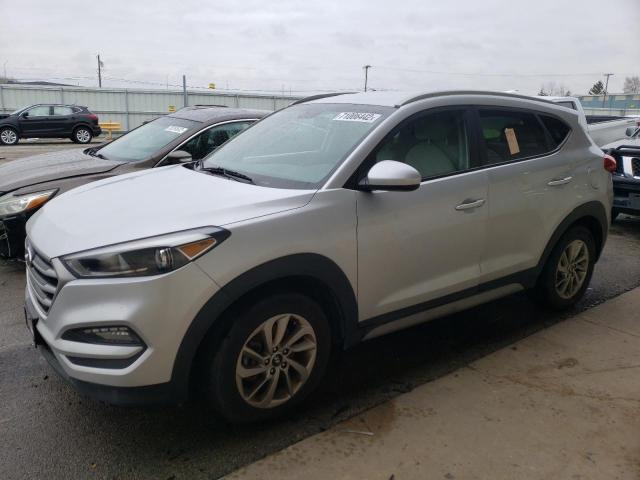 KM8J3CA41JU723277 - 2018 HYUNDAI TUCSON SEL SILVER photo 1