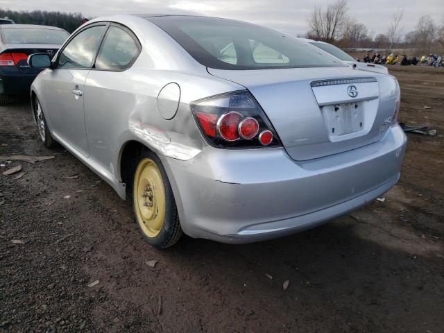 JTKDE167580248536 - 2008 SCION TC SILVER photo 2