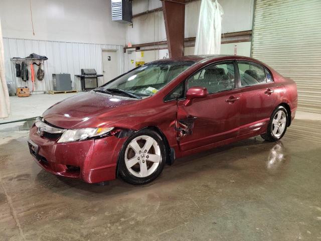 2HGFA156X9H514216 - 2009 HONDA CIVIC LX-S ბურგუნდია ფოტო 1