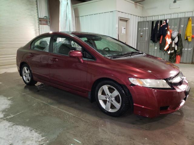 2HGFA156X9H514216 - 2009 HONDA CIVIC LX-S ბურგუნდია ფოტო 4