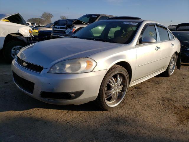 2G1WC5E32C1182321 - 2012 CHEVROLET IMPALA LTZ SILVER photo 1