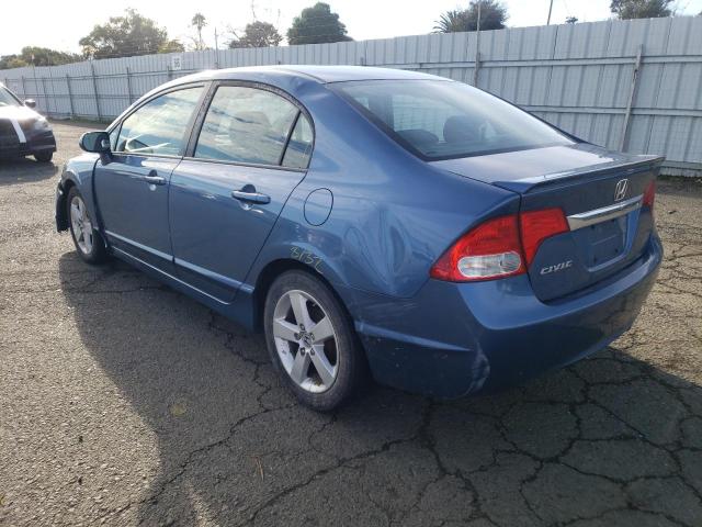 19XFA1F63AE023550 - 2010 HONDA CIVIC LX-S أزرق صورة 3