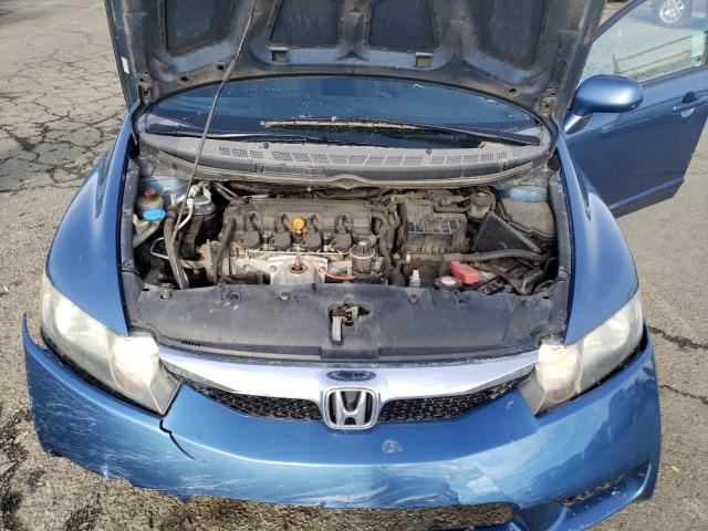 19XFA1F63AE023550 - 2010 HONDA CIVIC LX-S أزرق صورة 7
