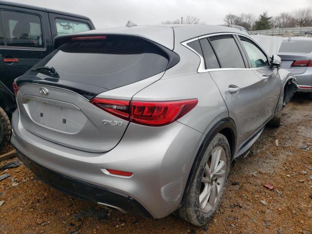 SJKCH5CP8KA007056 - 2019 INFINITI QX30 PURE SILVER photo 4