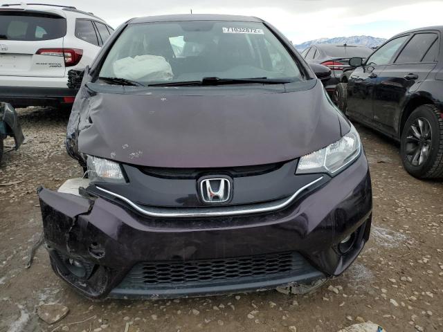 3HGGK5H8XFM785635 - 2015 HONDA FIT EX PURPLE photo 5