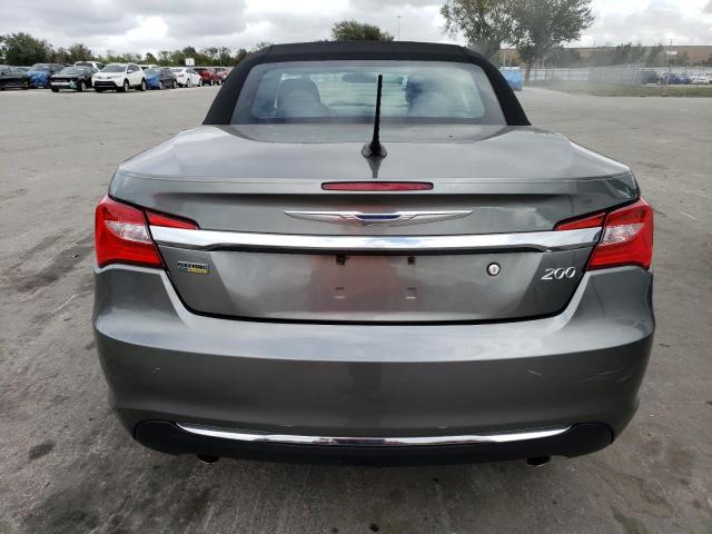 1C3BCBEG3CN223887 - 2012 CHRYSLER 200 TOURIN GRAY photo 6