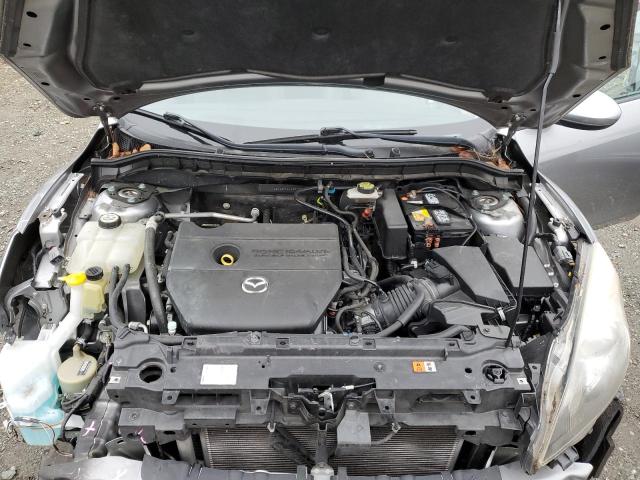 JM1BL1S68A1256566 - 2010 MAZDA 3 S SILVER photo 11