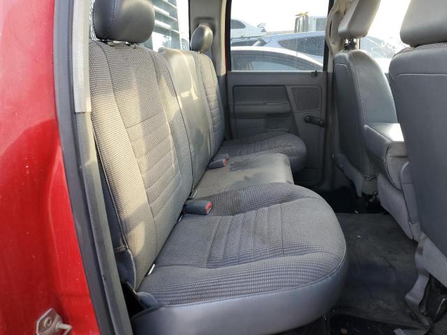 1D7KS28C26J230192 - 2006 DODGE RAM 2500 S წითელი ფოტო 10