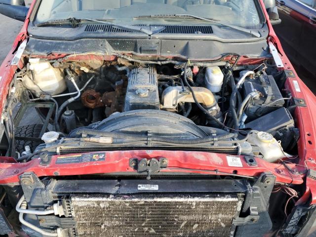 1D7KS28C26J230192 - 2006 DODGE RAM 2500 S წითელი ფოტო 11