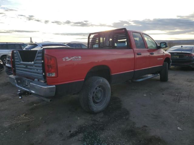 1D7KS28C26J230192 - 2006 DODGE RAM 2500 S წითელი ფოტო 3