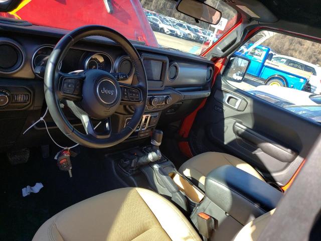 1C4GJXAN0MW827546 - 2021 JEEP WRANGLER S أحمر صورة 8