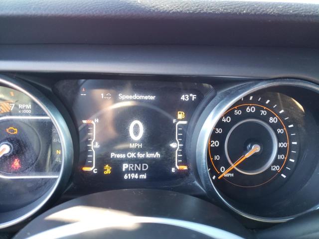 1C4GJXAN0MW827546 - 2021 JEEP WRANGLER S أحمر صورة 9