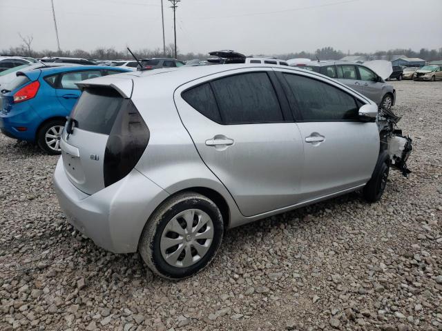 JTDKDTB36C1019317 - 2012 TOYOTA PRIUS C SILVER photo 3