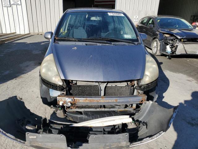 JHMGD38657S002028 - 2007 HONDA FIT S 银色 照片 5