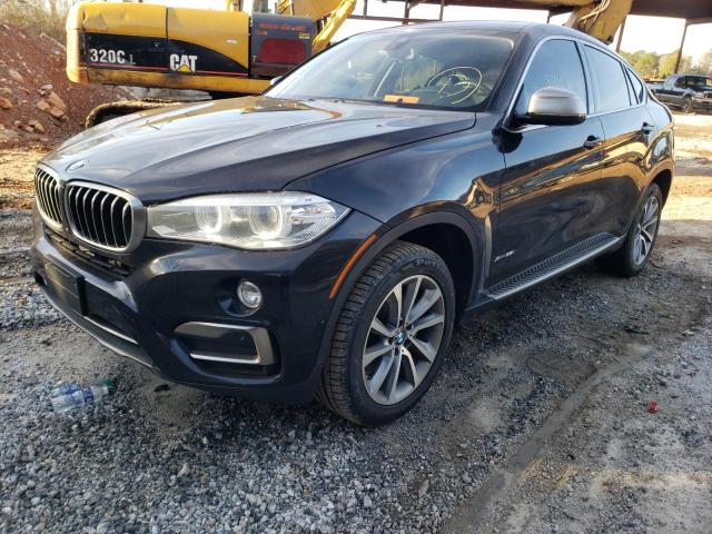 5UXKU2C57F0F94810 - 2015 BMW X6 XDRIVE3 BLACK photo 2