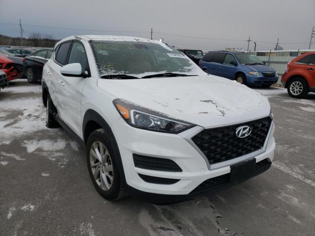 KM8J23A4XKU882030 - 2019 HYUNDAI TUCSON SE WHITE photo 1