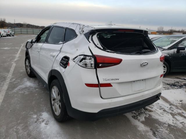 KM8J23A4XKU882030 - 2019 HYUNDAI TUCSON SE WHITE photo 3