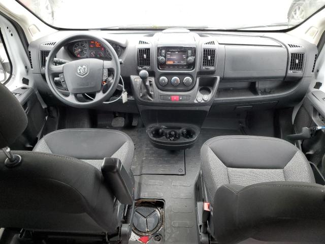 3C6MRVJG0ME532689 - 2021 RAM PROMASTER WHITE photo 8