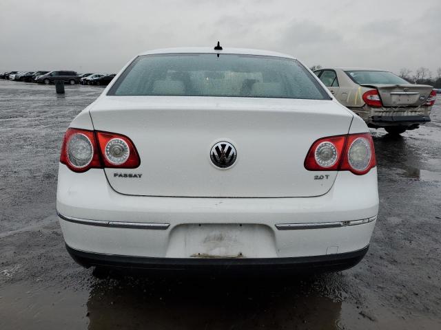 WVWJM7AN9AE070239 - 2010 VOLKSWAGEN PASSAT KOM WHITE photo 6