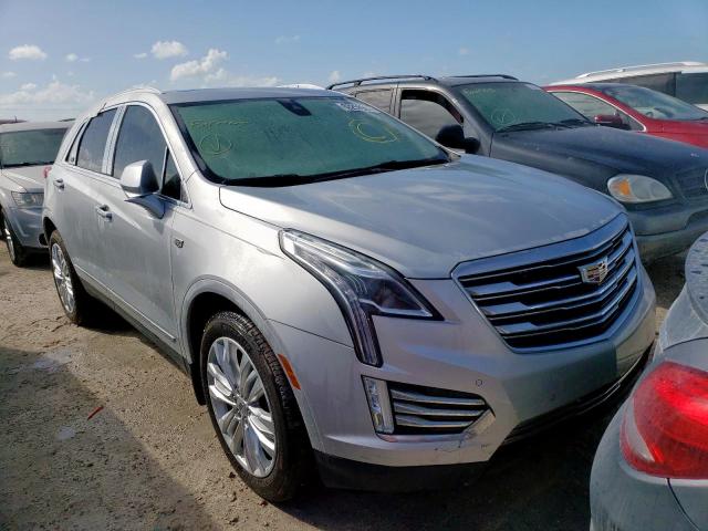 1GYKNFRS0KZ137921 - 2019 CADILLAC XT5 PREMIU SILVER photo 1