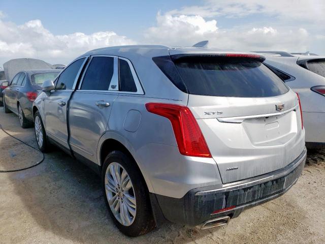 1GYKNFRS0KZ137921 - 2019 CADILLAC XT5 PREMIU SILVER photo 3