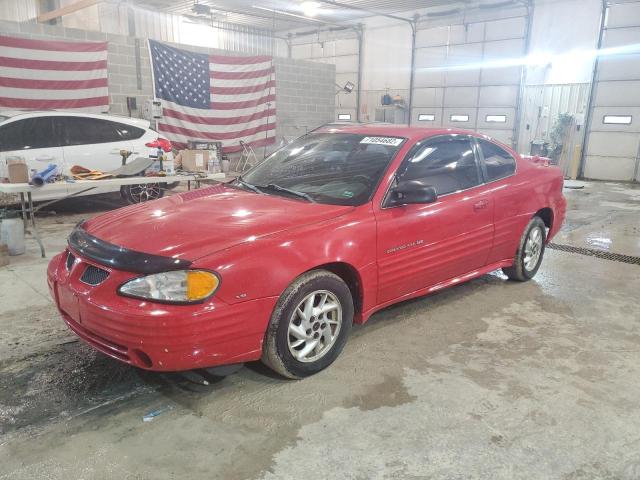 1G2NF12E31M620018 - 2001 PONTIAC GRAND AM S RED photo 1