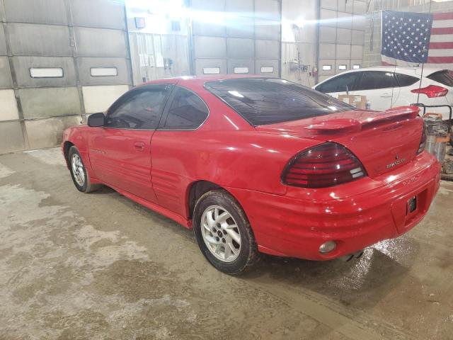 1G2NF12E31M620018 - 2001 PONTIAC GRAND AM S RED photo 2