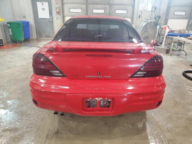 1G2NF12E31M620018 - 2001 PONTIAC GRAND AM S RED photo 6